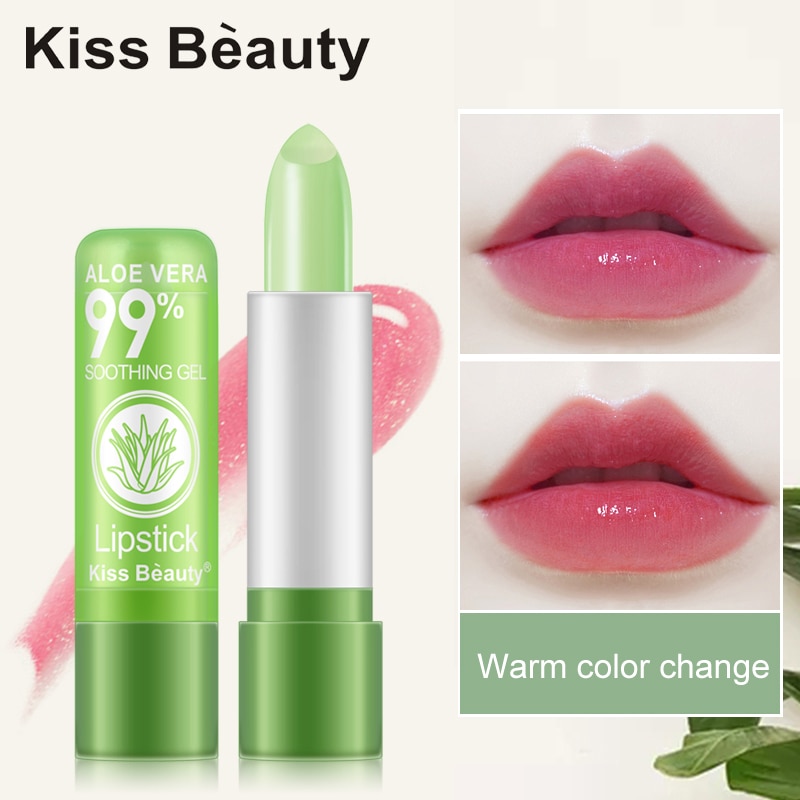 1pc 3.5g Color Changing Tinted Lip Balm Women&39;s Fashion Lipstick