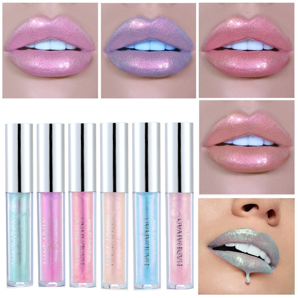 1pc Hot Glitter Shimmer Liquid Gloss Long Lasting Moisturizer Lip Glos