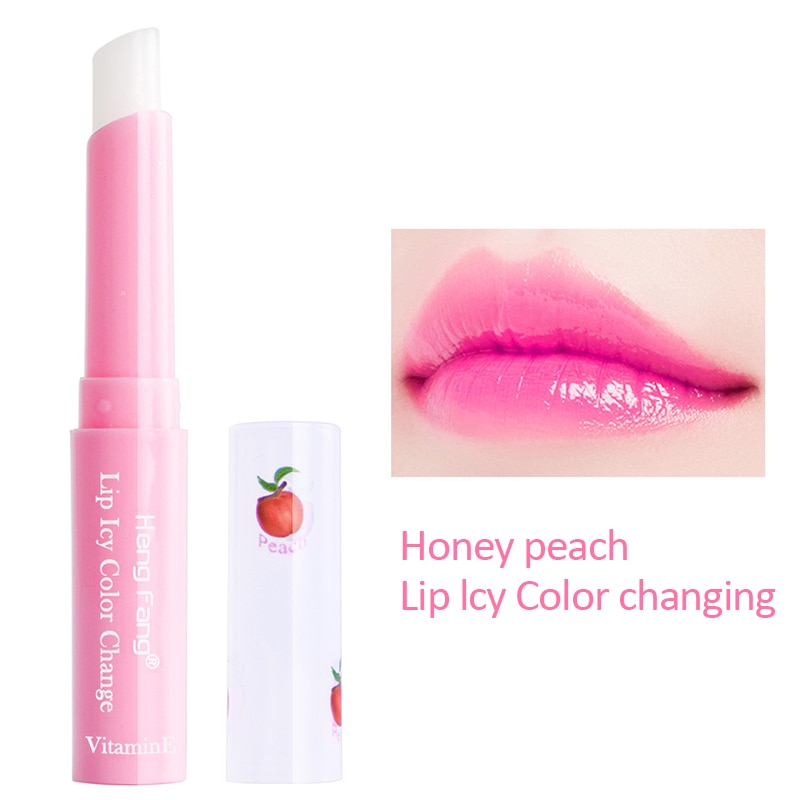 1Pc Pink Magic Strawberry Temperature Color Changing Lipstick Lip Stic