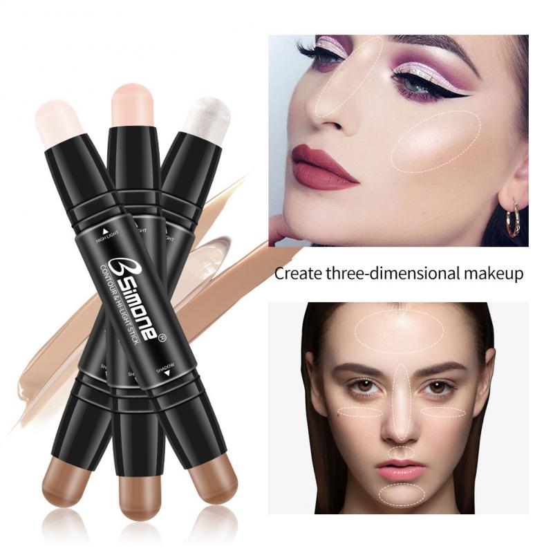 Double Head Light And Shadow Repair Stick Concealer And Makeup Repair
