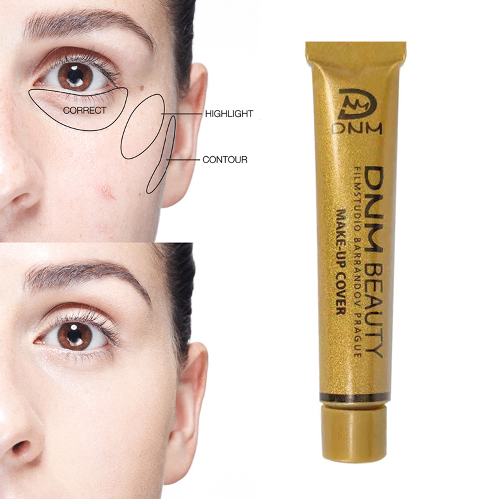 DNM 1Pcs Liquid Make Up Concealer Makeup Color Corrector Foundation Cr